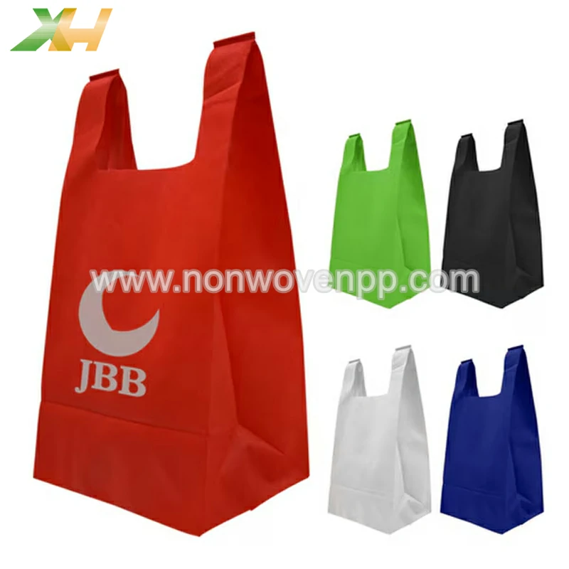 biodegradable non woven vest bag